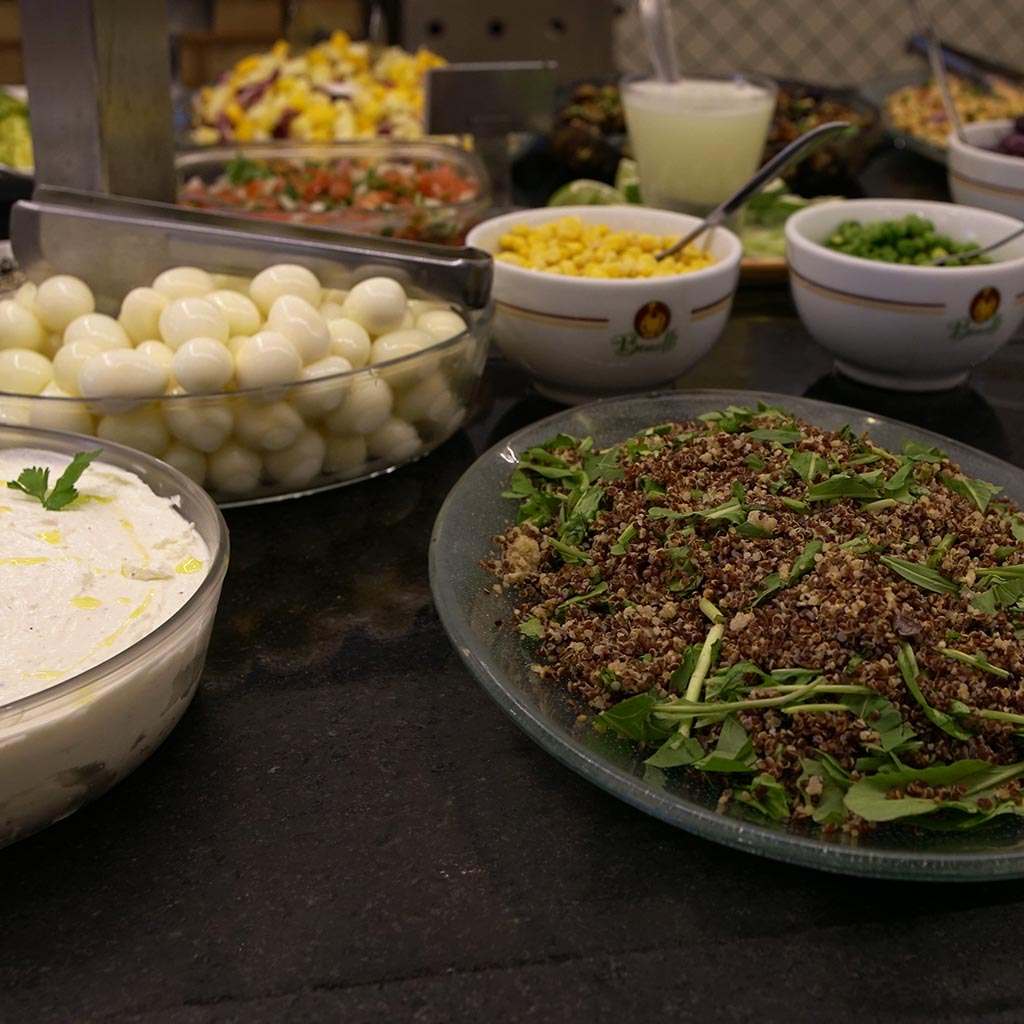 Almoço no Bonelli - Opções Saudáveis